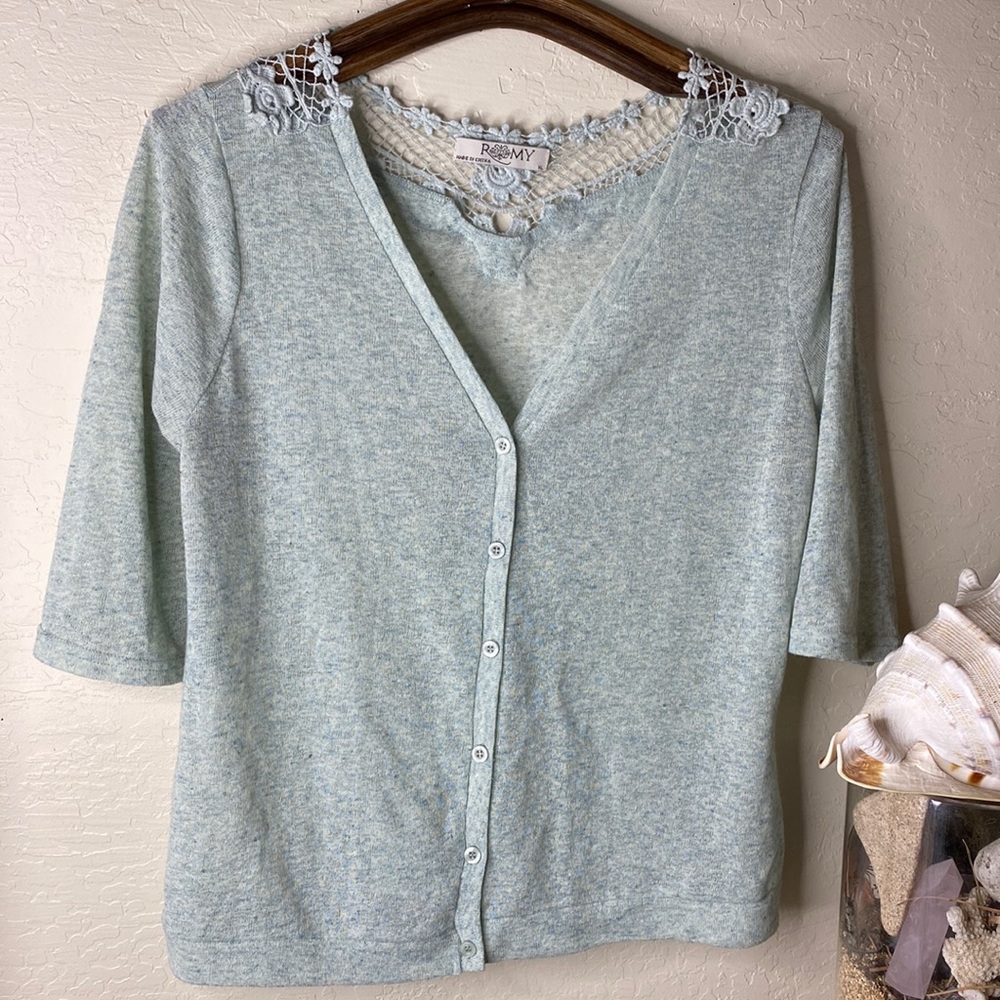 Romy Cardigan short sleeve